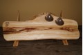 Serving Boards with 2 dipping bowls